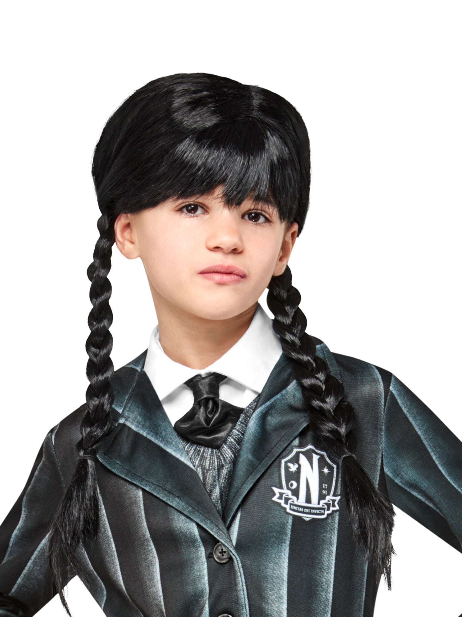 Wednesday Addams Child Wig 3
