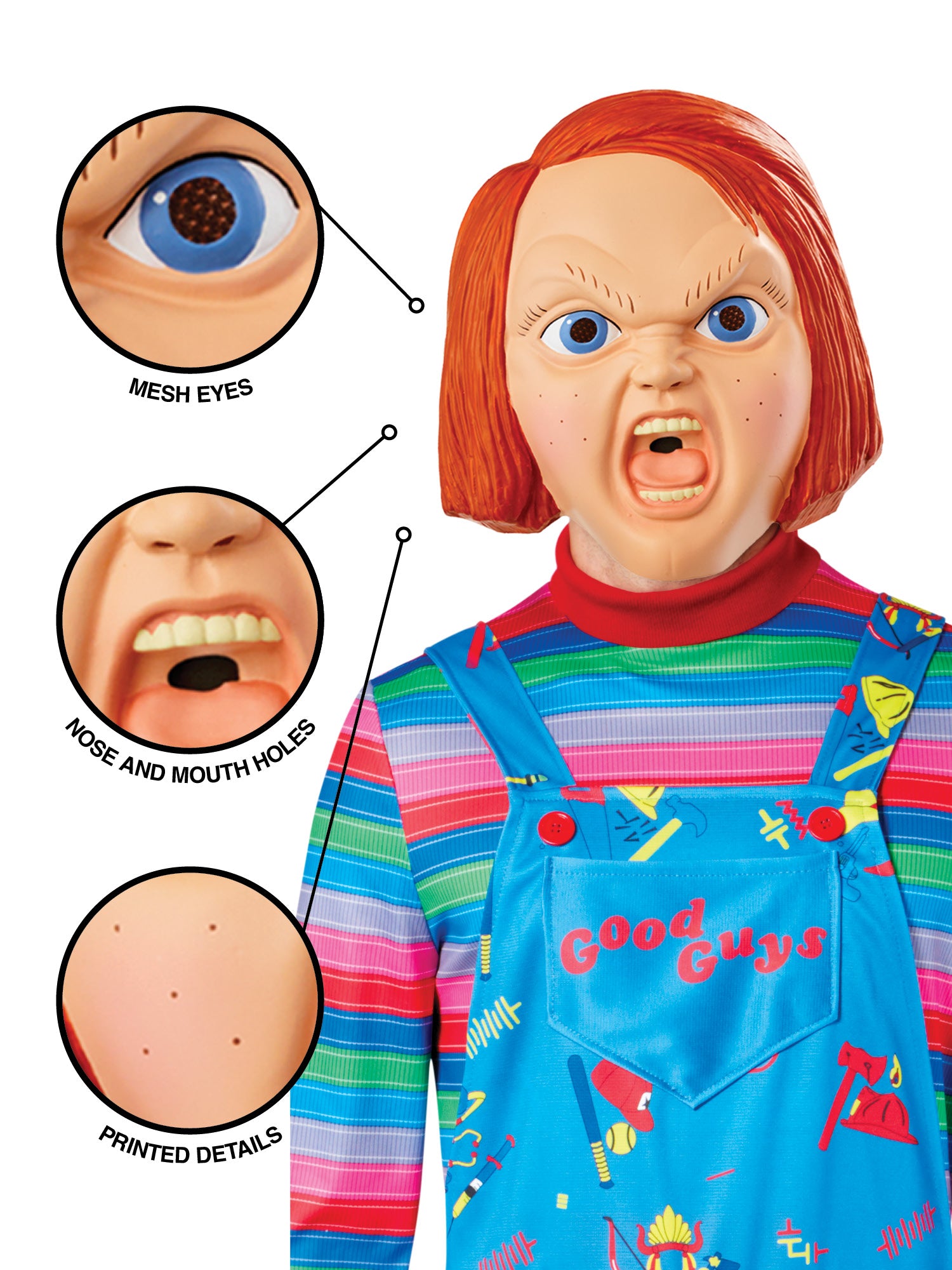 Chucky Half Mask 4