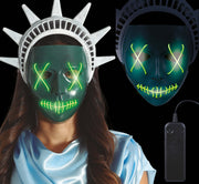 FREEDOM MASK WITH LIGHT, PVC