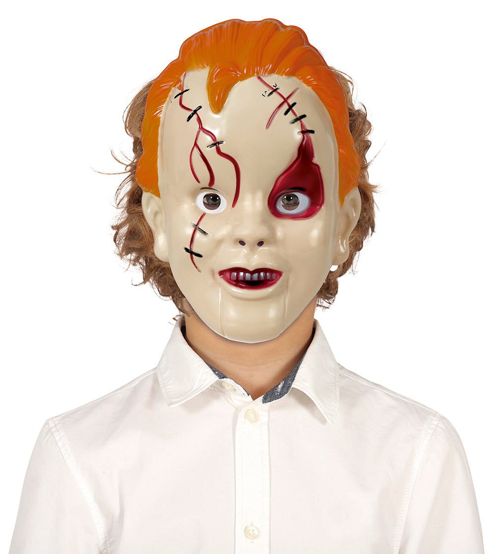 DEVIL CHILD MASK, PVC, CHILD