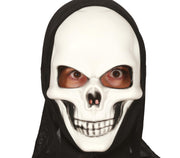 SKULL MASK WITH HOOD PVC