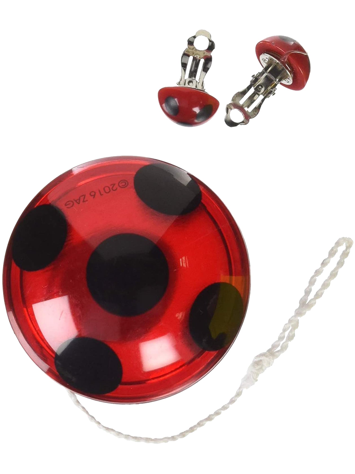 Miraculous Ladybug Yo-Yo And Earring Set 2