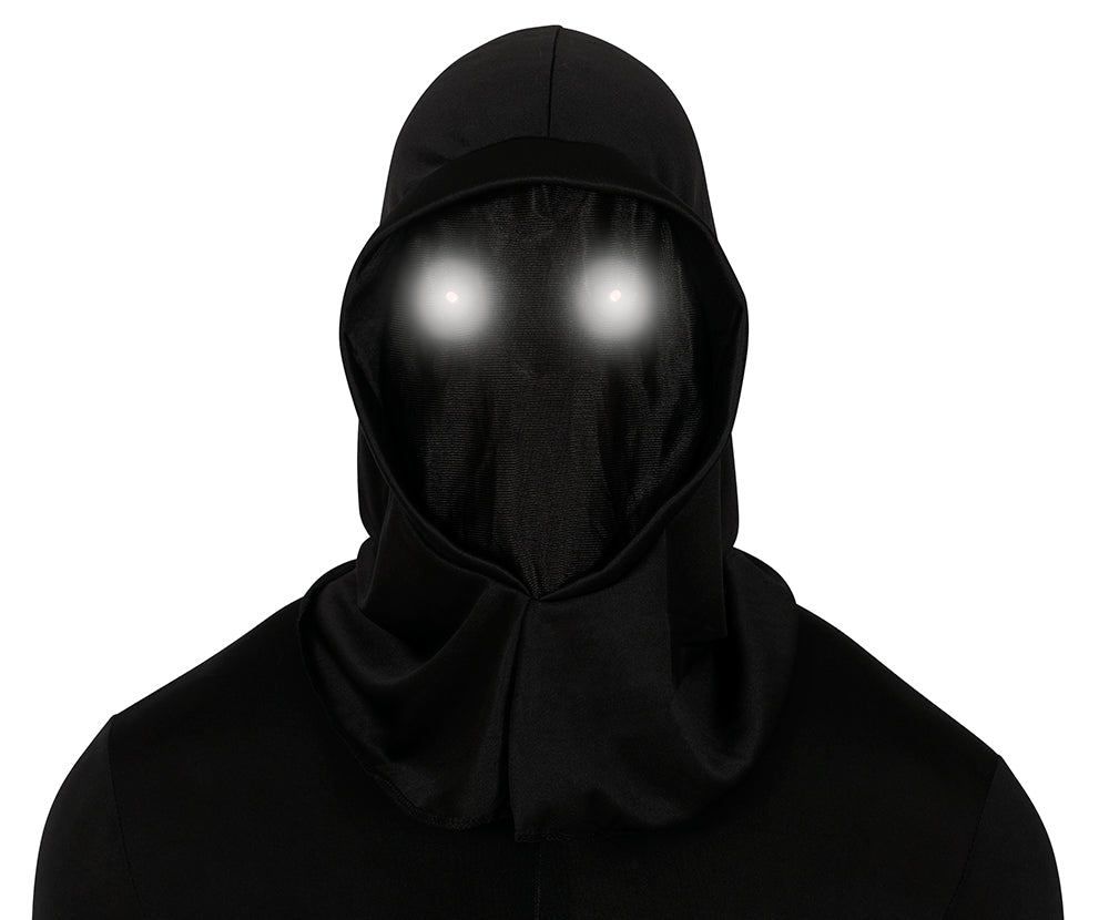 HOOD WITH LEDS IN THE EYES
