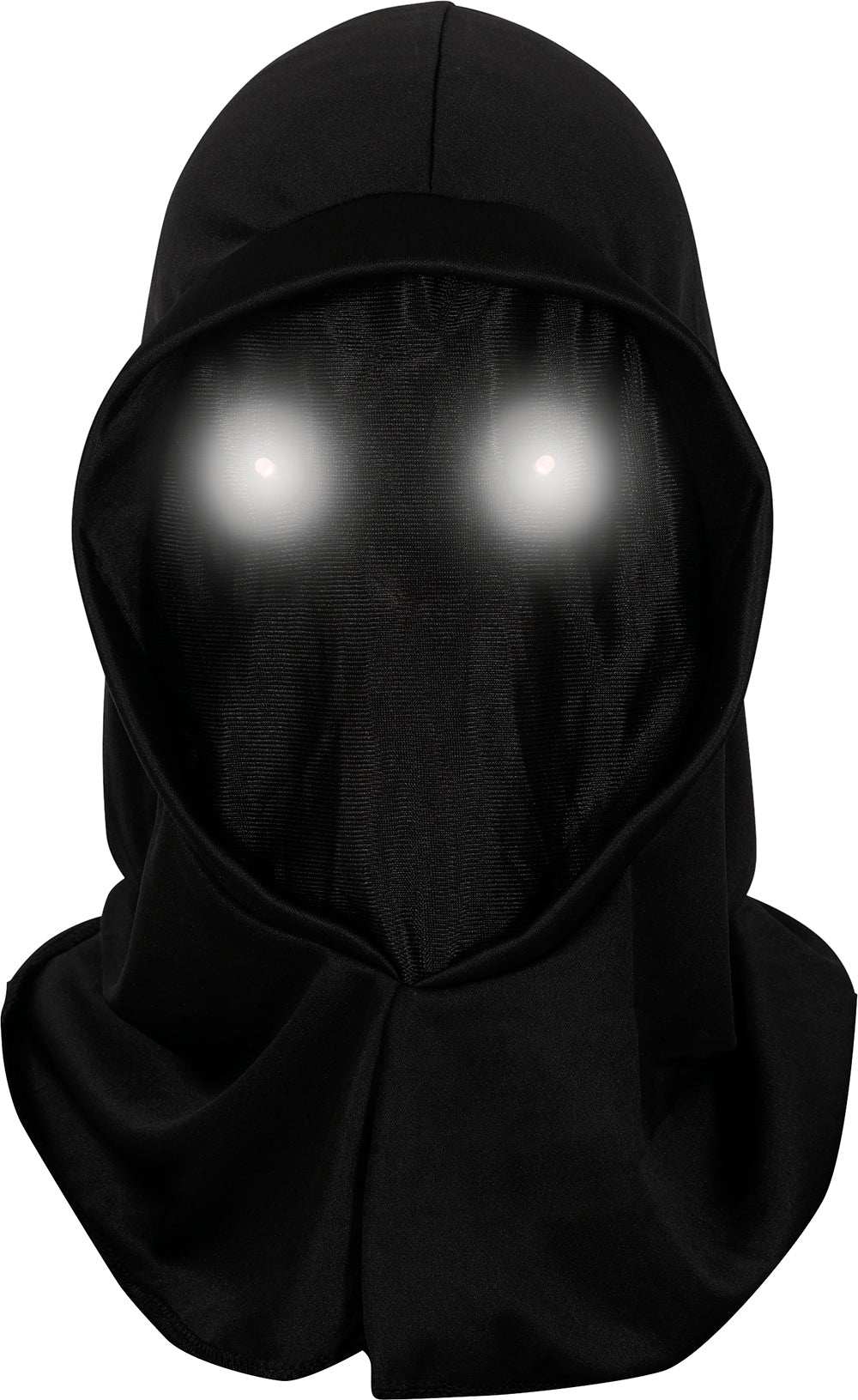 HOOD WITH LEDS IN THE EYES