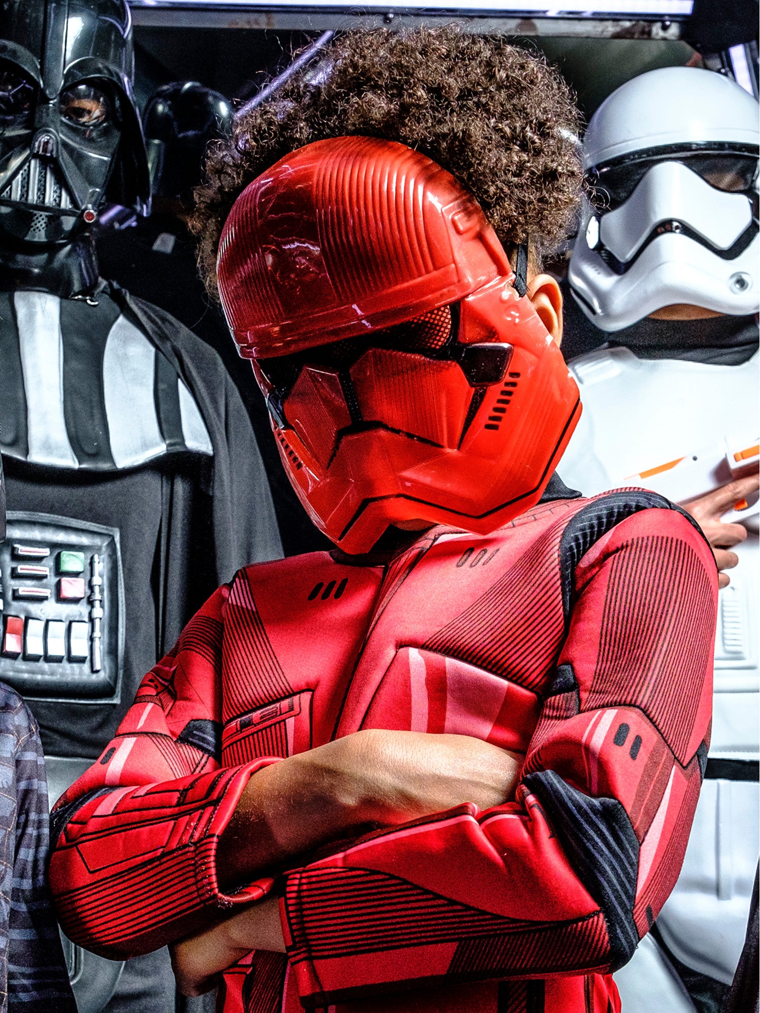 Red Stormtrooper 1/2 Mask 2