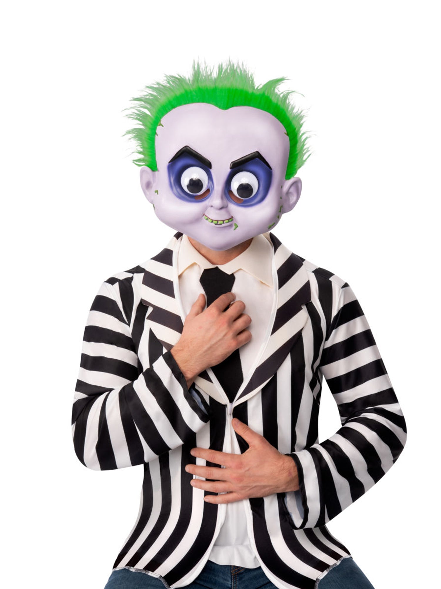 Beetlejuice Googly Eye Mask 1