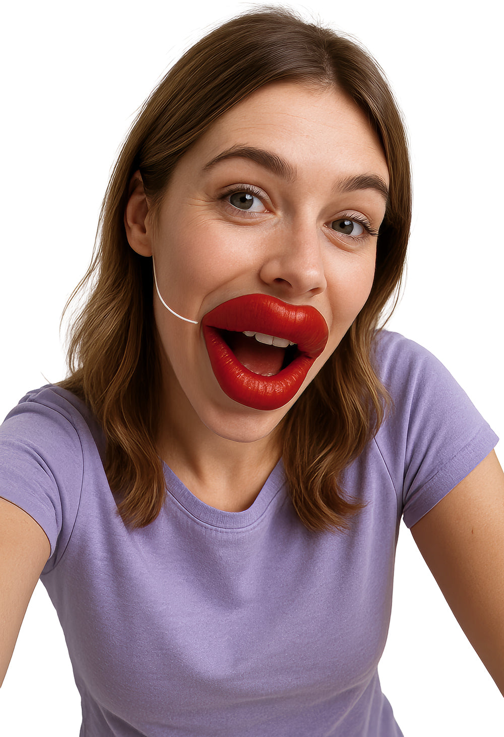 LATEX GROTESQUE LIPS