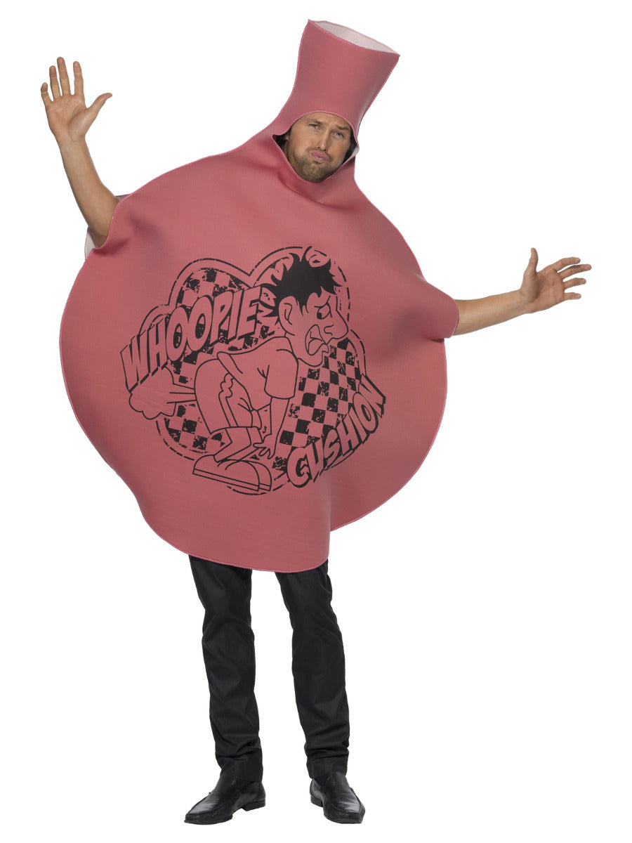 Whoopie Cushion Costume, Pink - 1