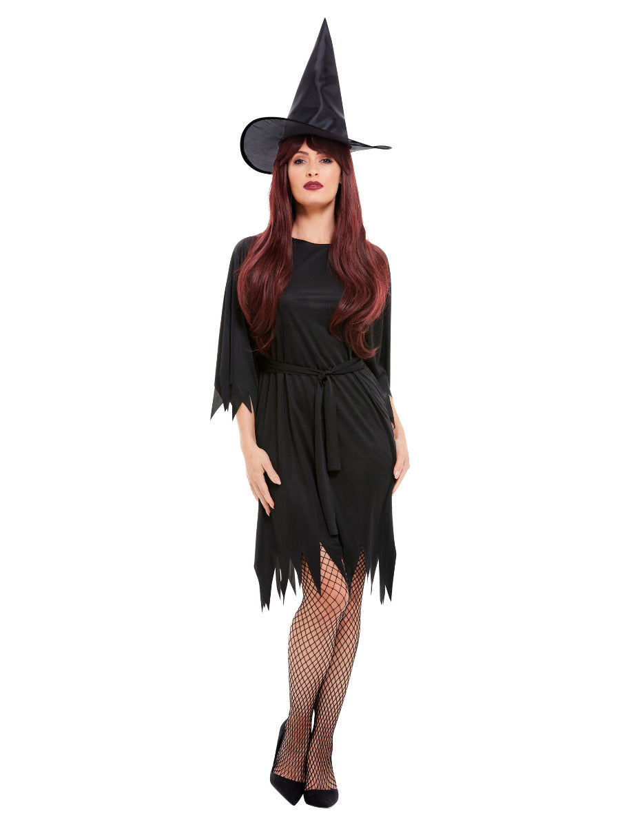 Spooky Witch Costume, Black - 5