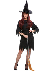 Spooky Witch Costume, Black 1