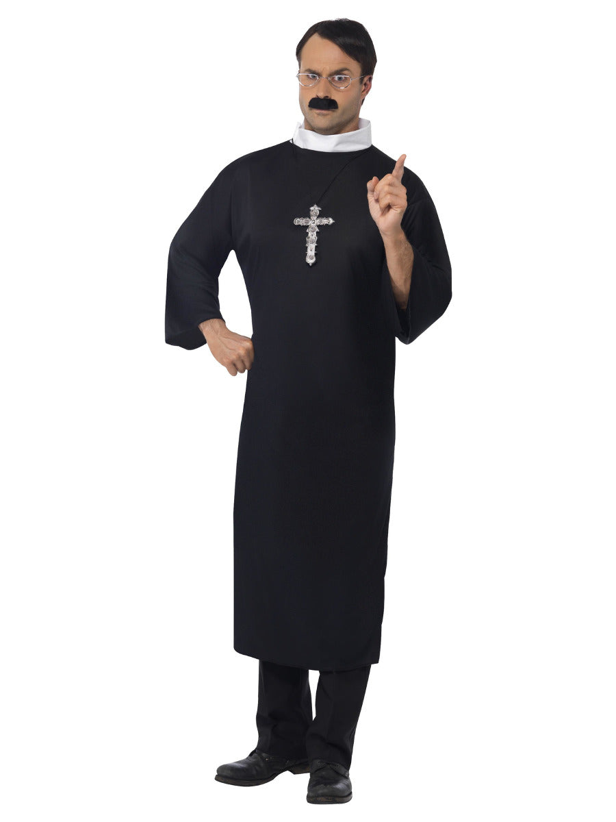 Priest Costume, Black - 1