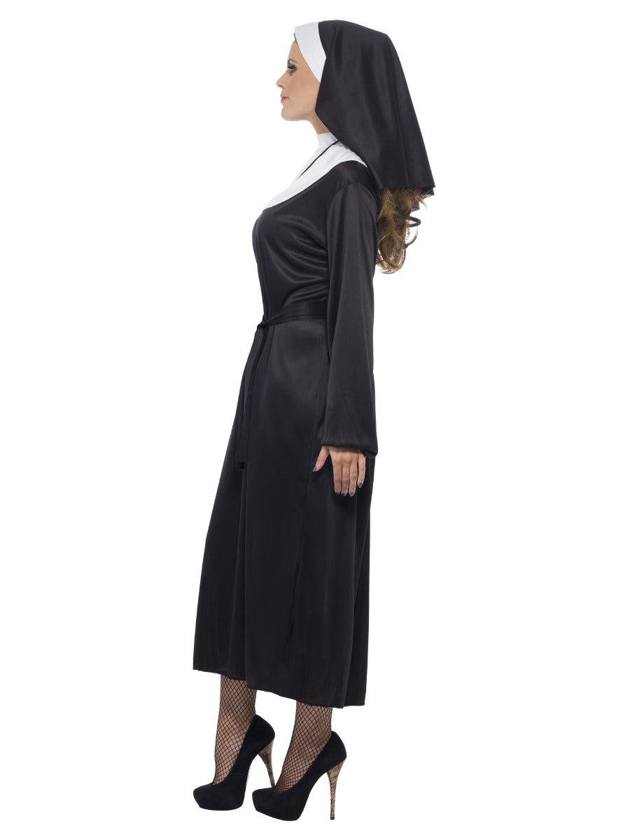 Nun Costume, Black - 4