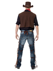 Cowboy Costume, Brown - 3