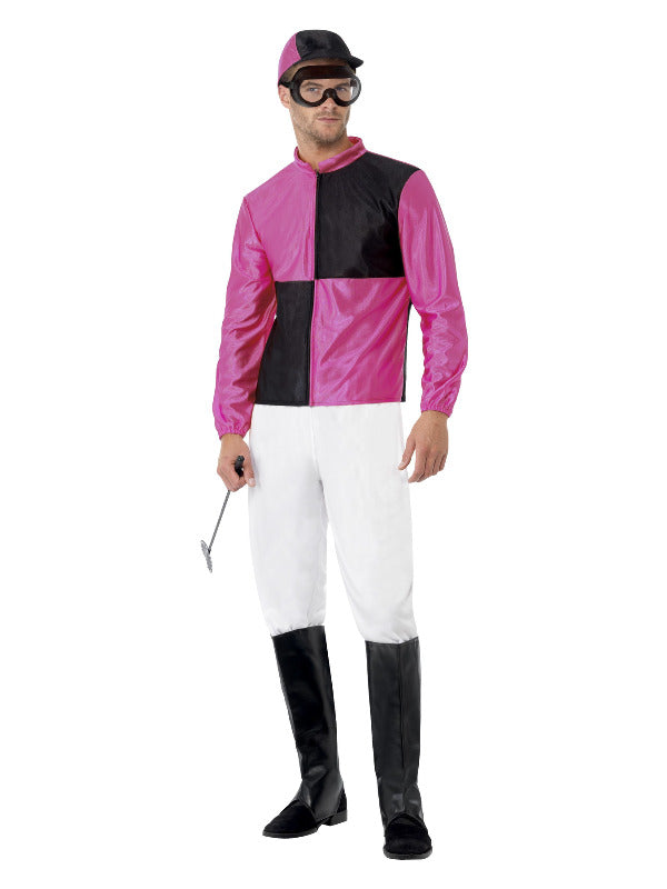 Jockey Costume, Pink & Black - 2