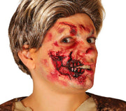 HALF MOUTH LATEX SCAR