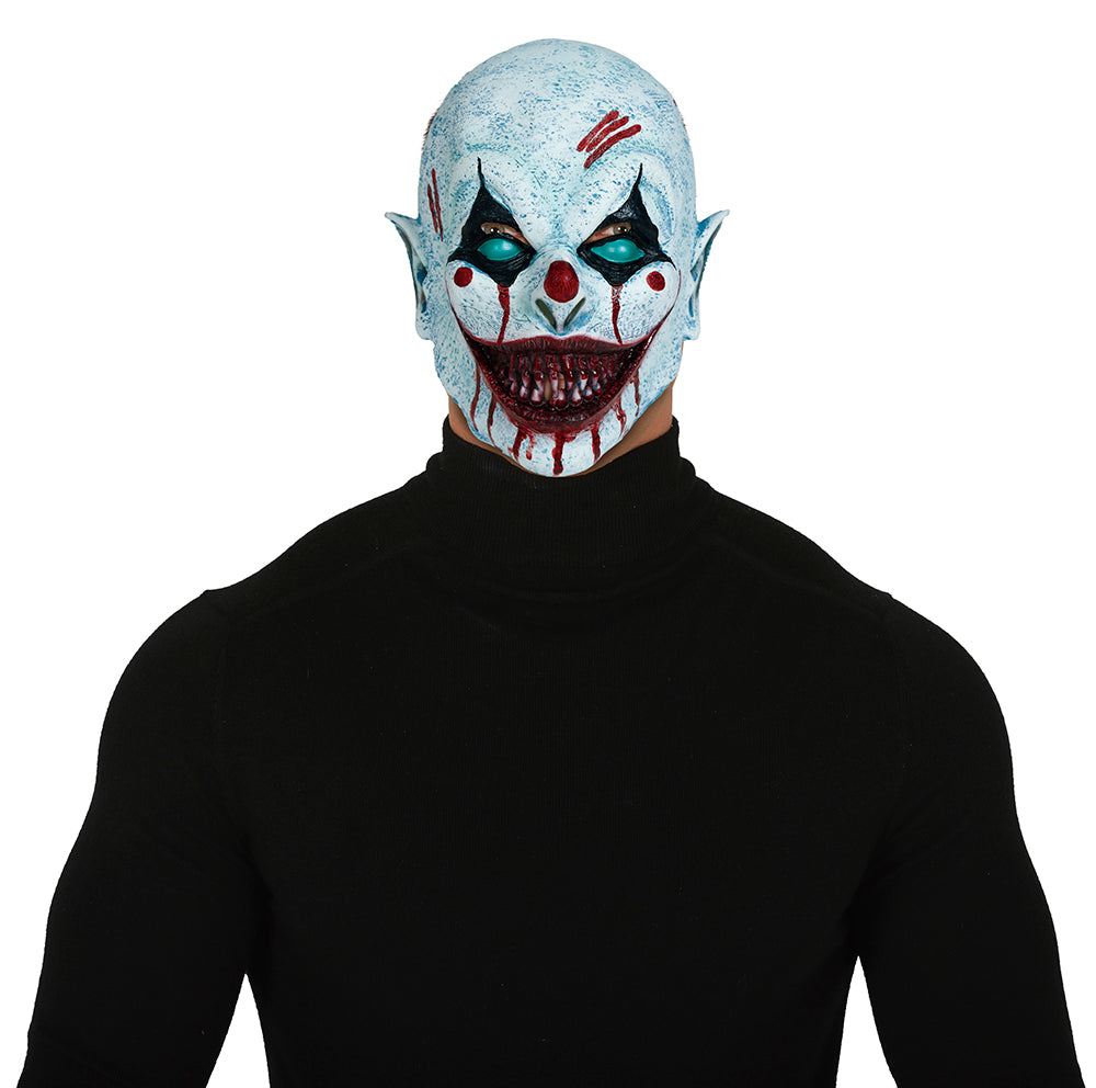 SMILING CLOWN MASK, LATEX