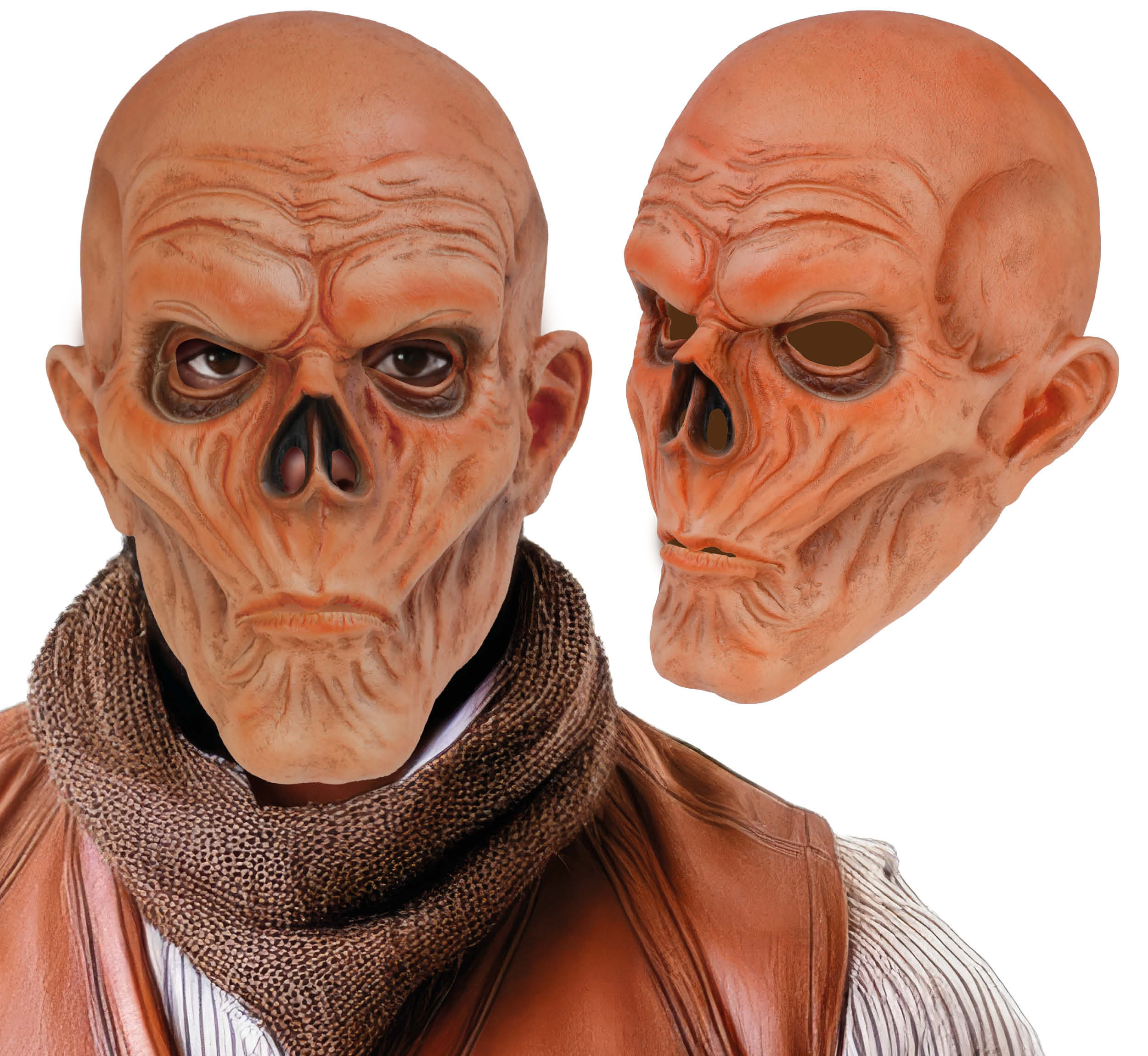 BURNT MAN MASK, LATEX
