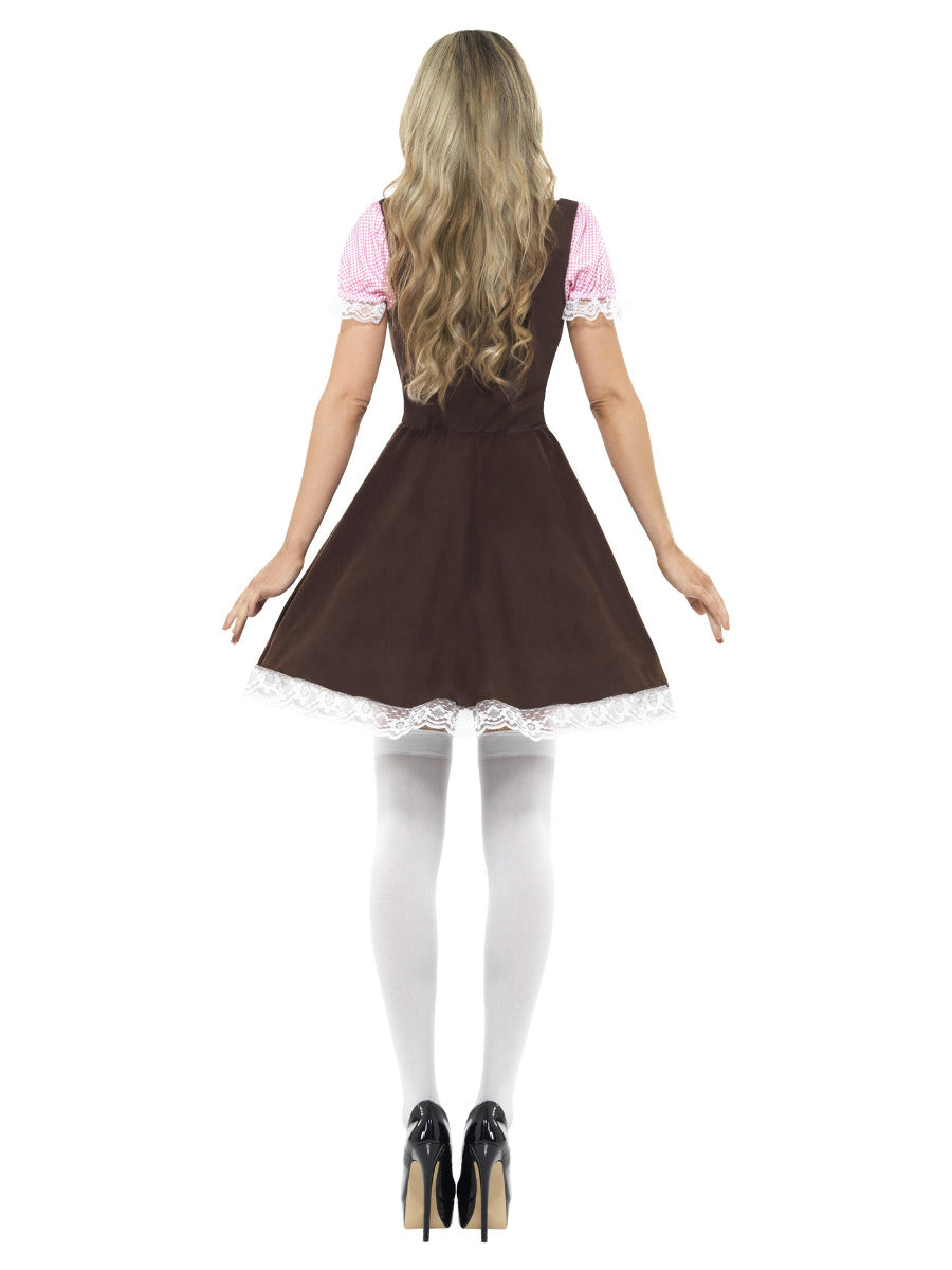 Tavern Girl Costume, Brown - 3