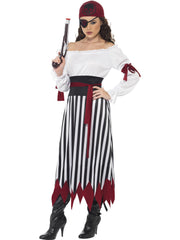 Pirate Lady Costume, Black & White 1
