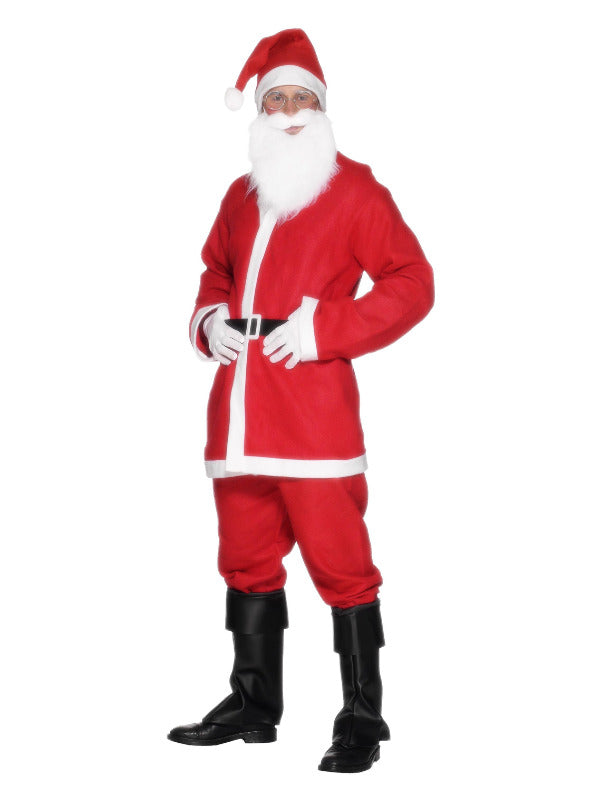 Santa Suit Costume, Red - 2
