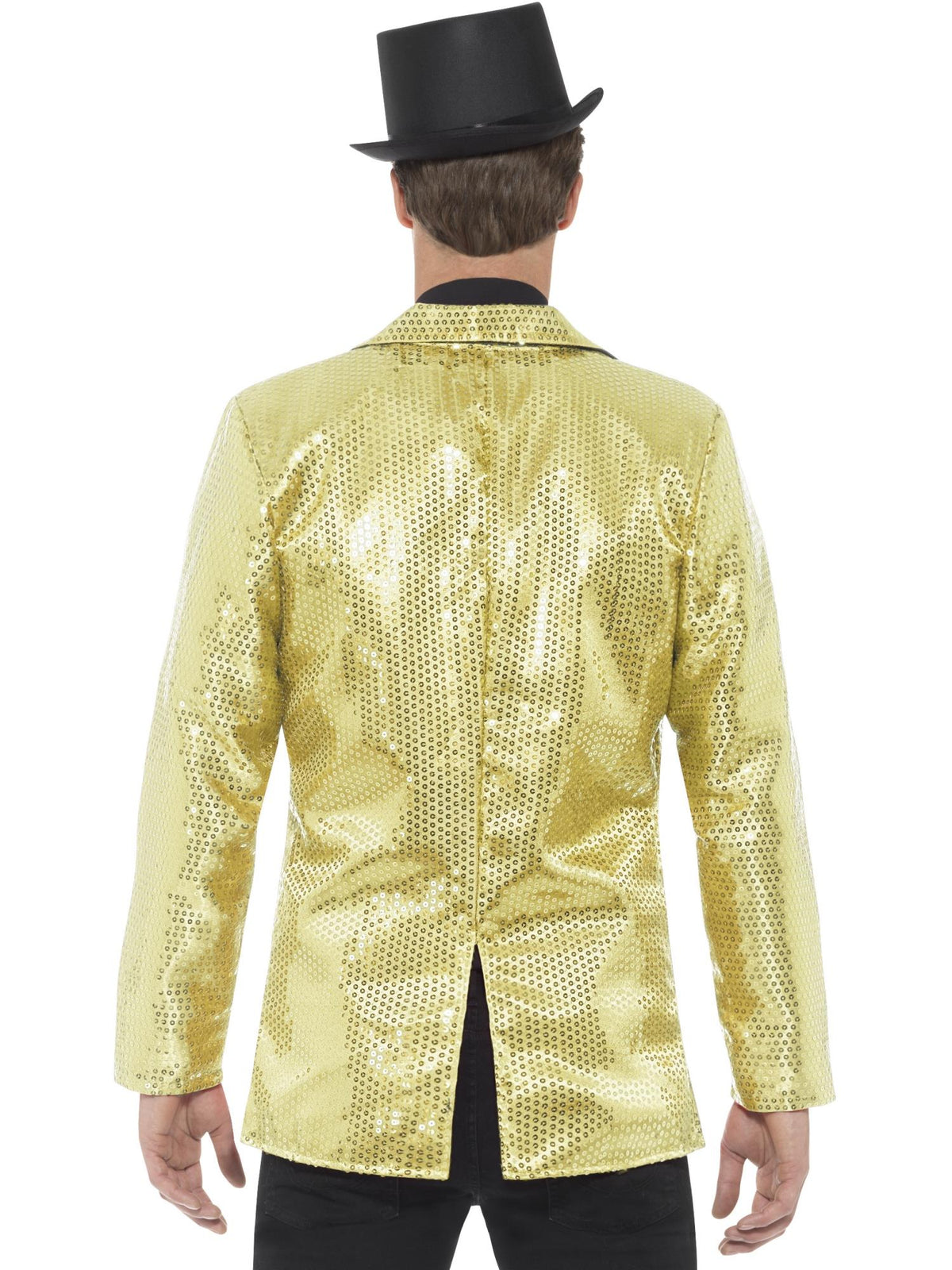 Sequin Jacket, Mens, Gold 2