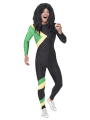 Jamaican Hero Costume, Black - 1
