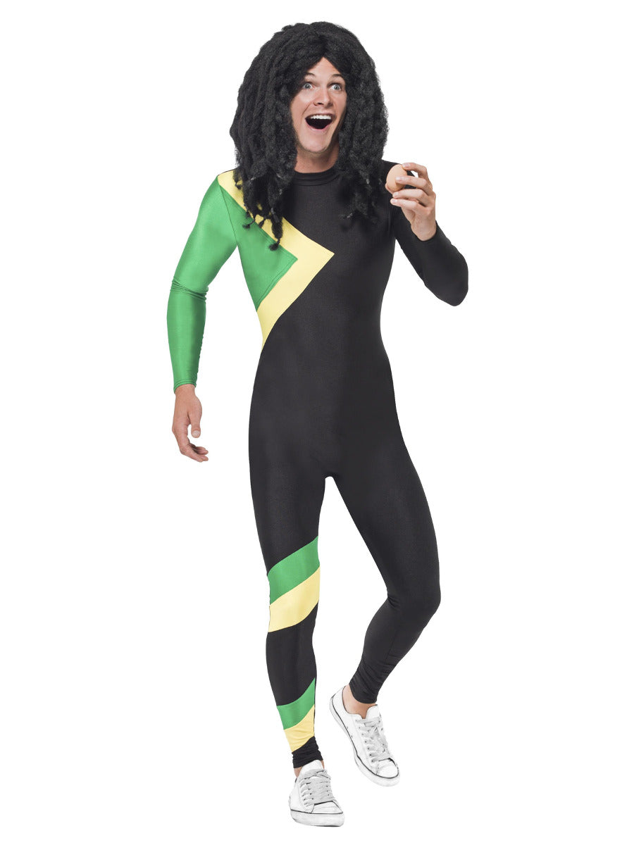 Jamaican Hero Costume, Black - 1