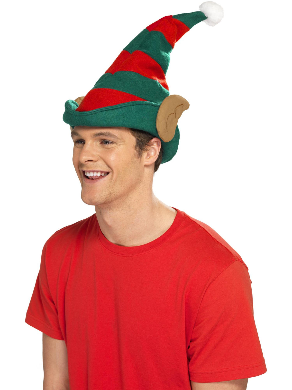 Elf Hat, Red & Green 1