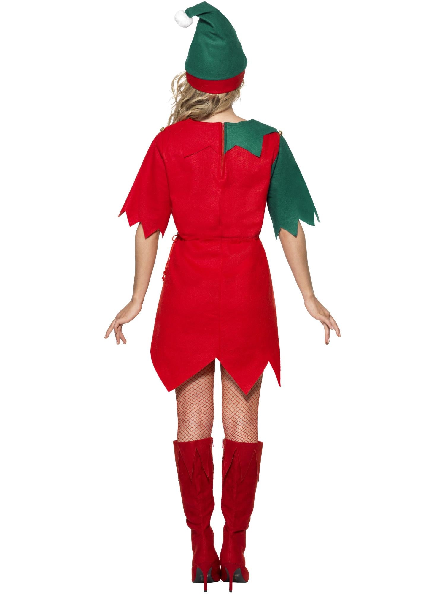 Elf Costume, Red & Green 2