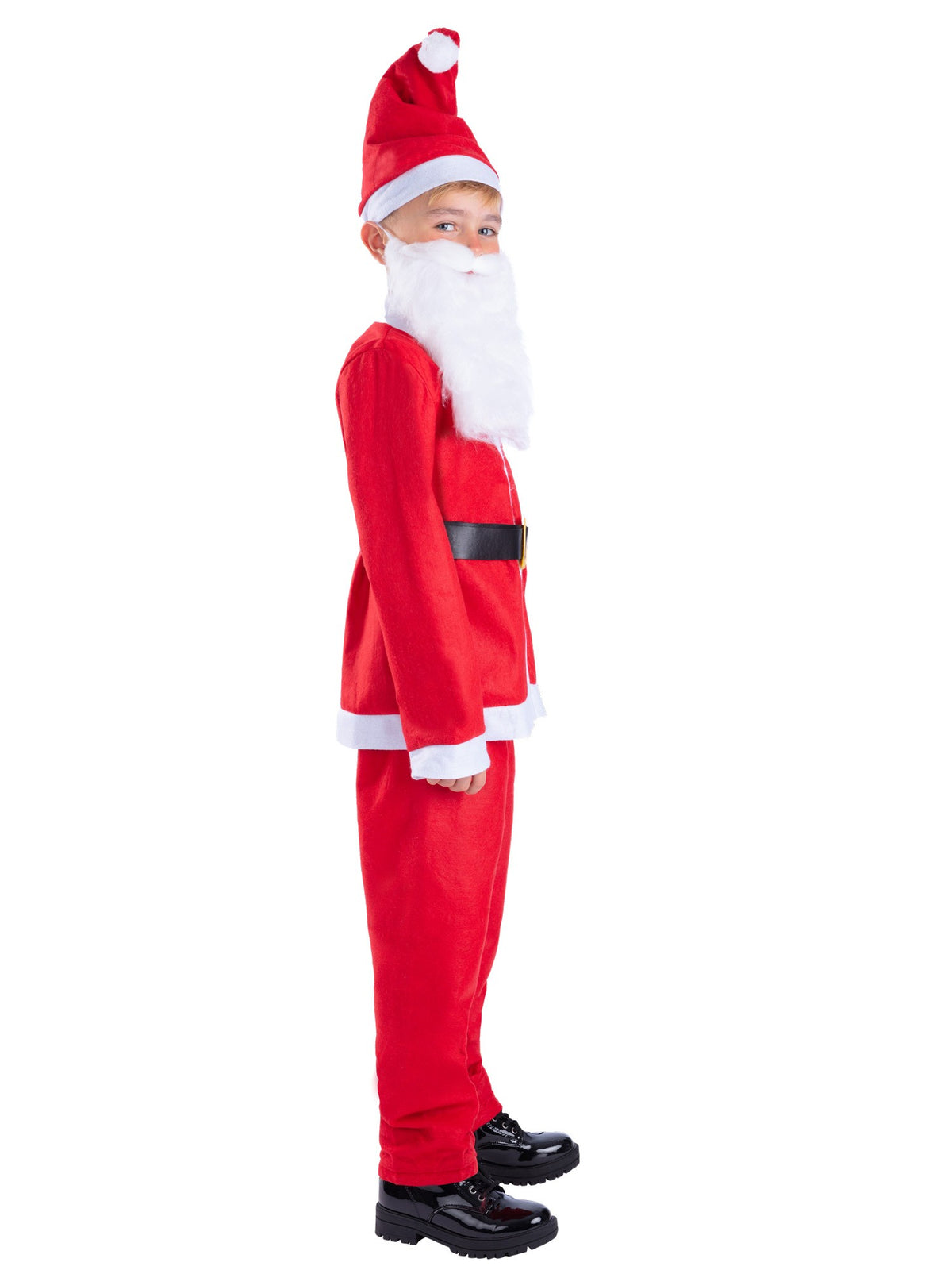 Santa Boy Costume, Red 3