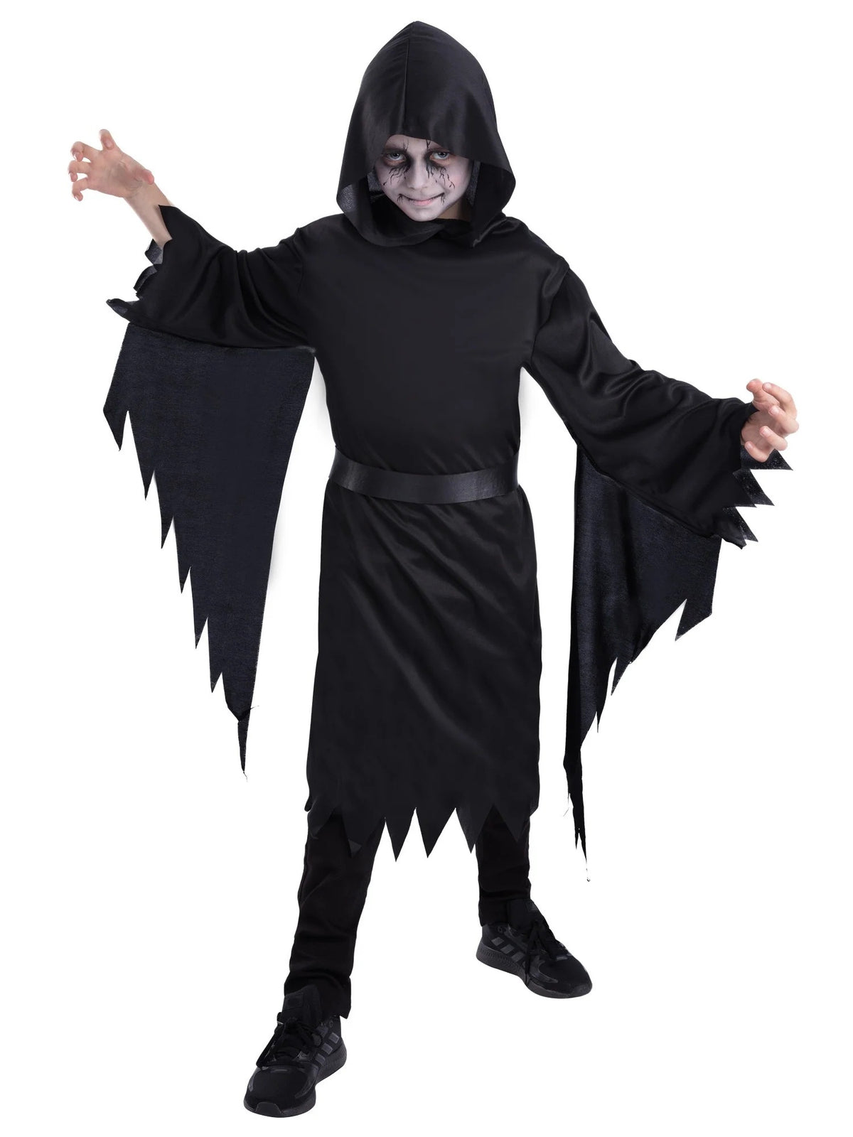 Screamer Ghost Costume, Black 1