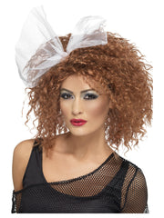 80s Wild Child Wig, Brown - 1