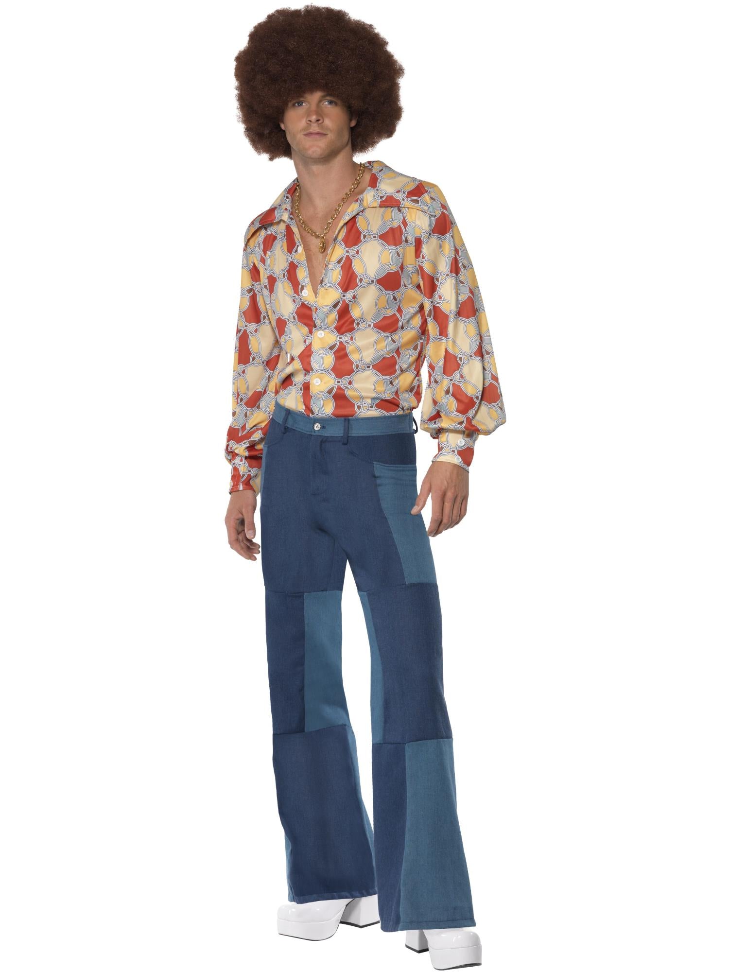 70s Retro Costume, Blue 1