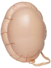 Santa Big Belly Inflatable, Beige - 1