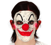 LATEX HALF CLOWN MASK