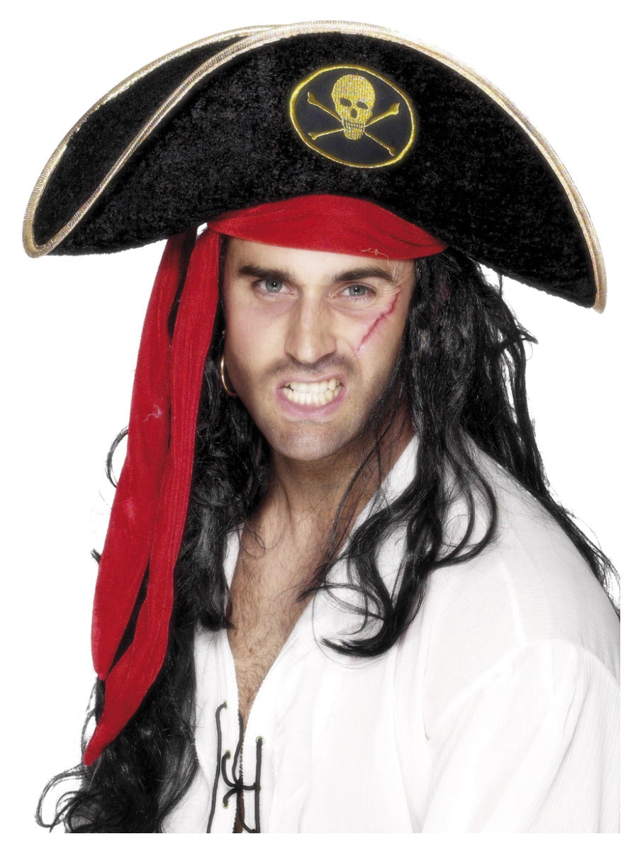 Pirate Hat, Black - 1