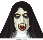 LATEX SYNISTER NUN MASK