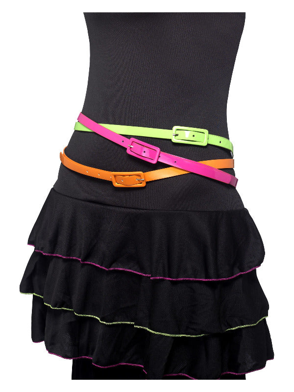 Neon Belts, Neon Multi-Coloured - 2