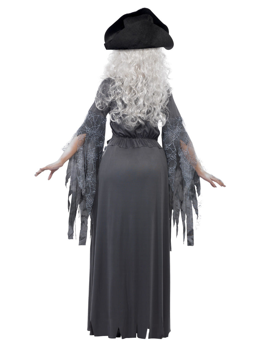 Deluxe Ghost Ship Princess Costume, Grey - 3