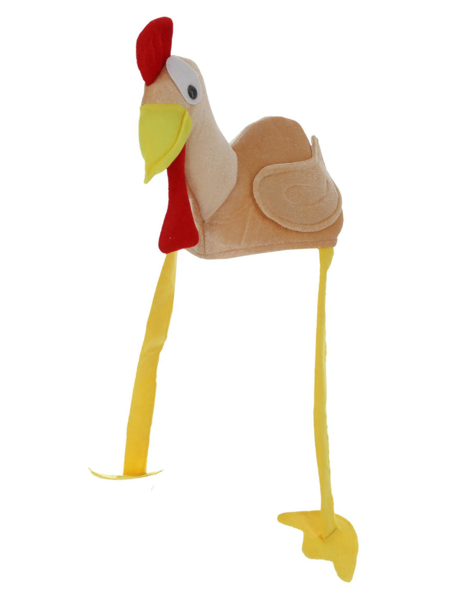 Gobbler Bonnet Turkey Hat, Brown - 4