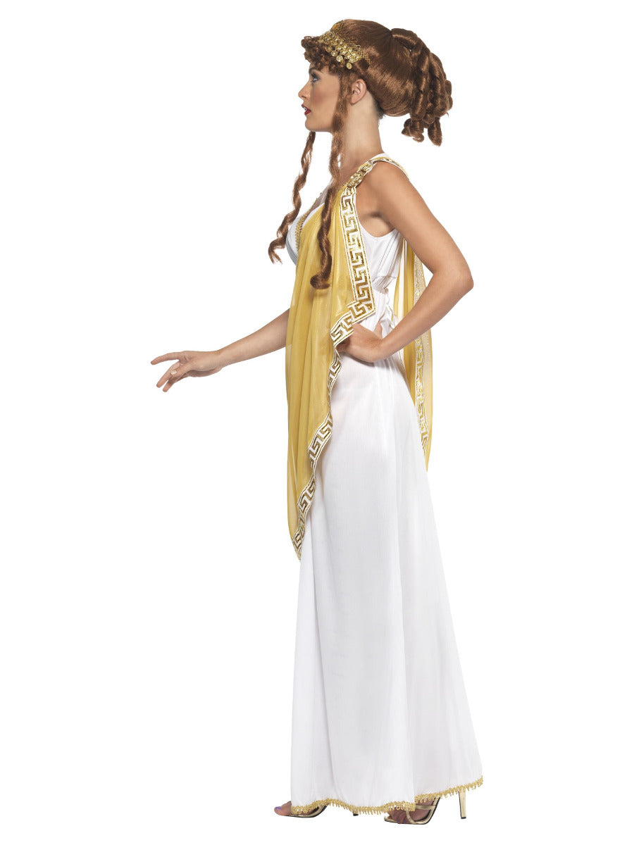 Helen of Troy Costume, White & Gold - 4
