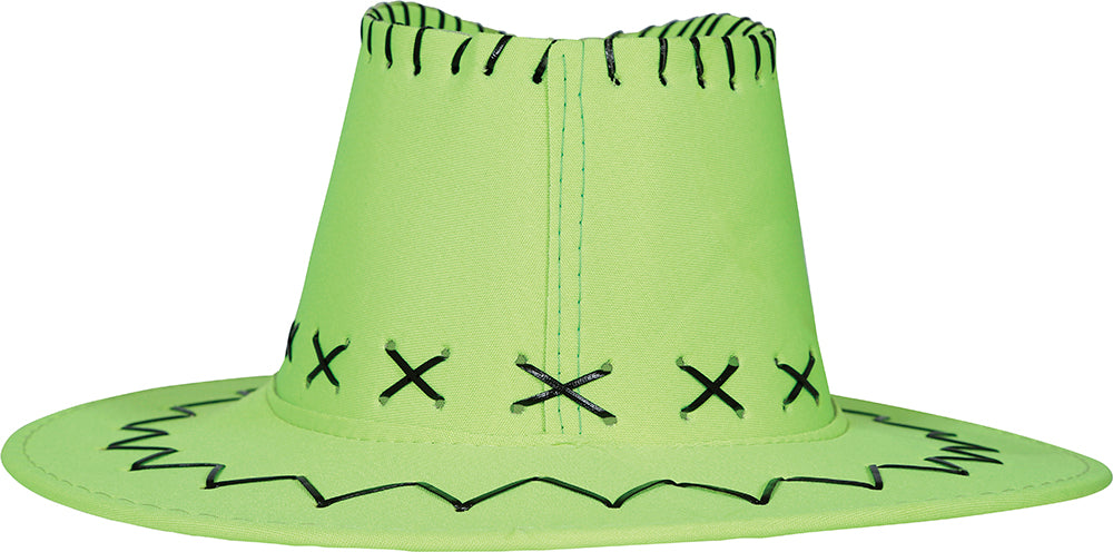 FAUX LEATHER COWBOY HAT