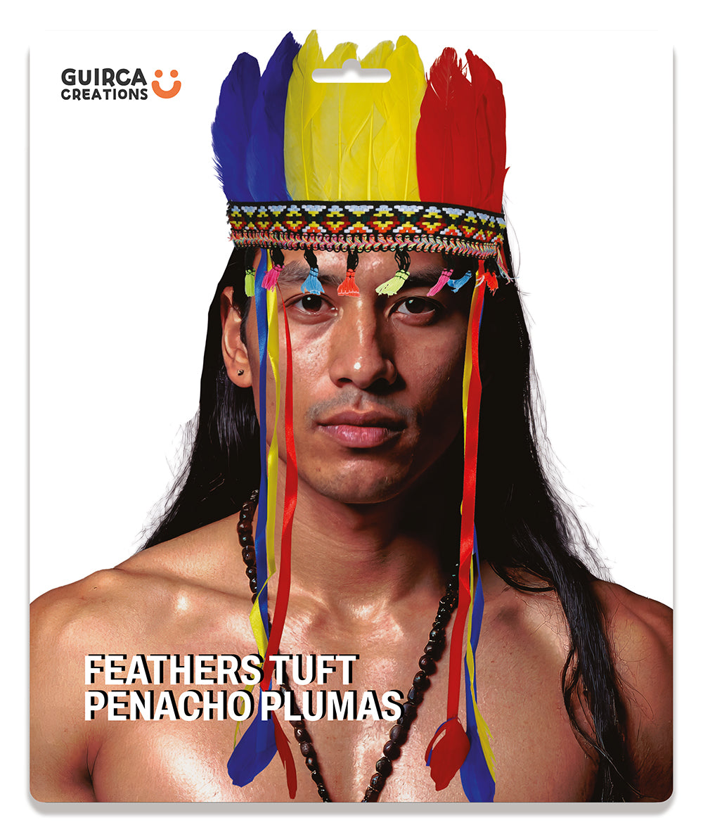MULTICOLOR FEATHER PLUME