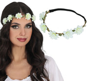 WHITE FLOWER CROWN