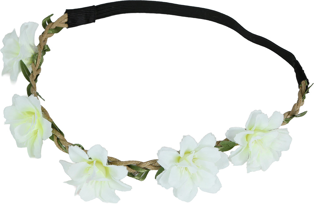 WHITE FLOWER CROWN