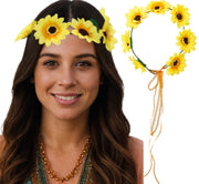 YELLOW DAISY CROWN