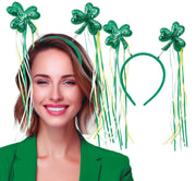 ST. PATRICK'S CLOVER HEADBAND