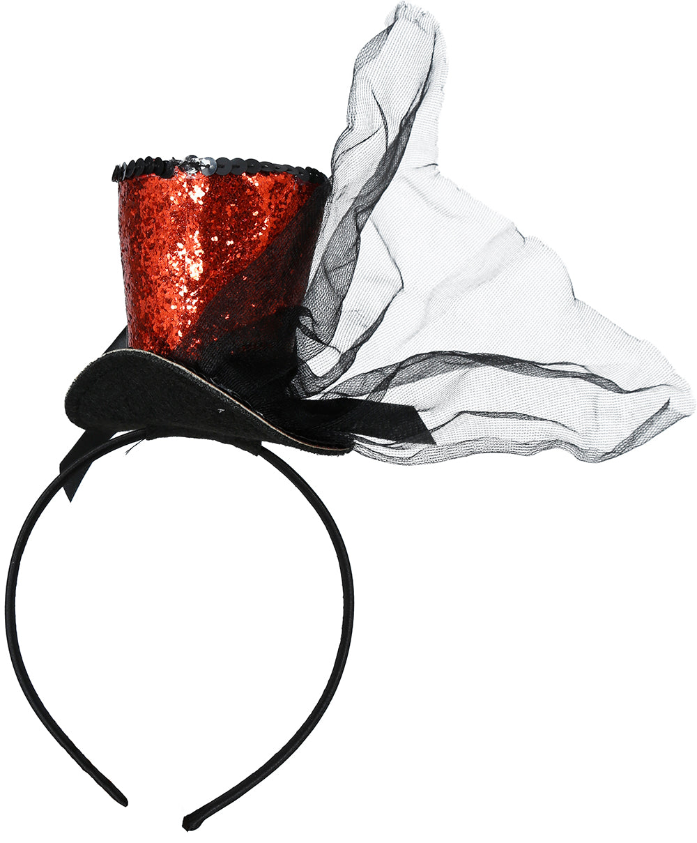 RED ST. PATRICK'S FOOL MINI HAT