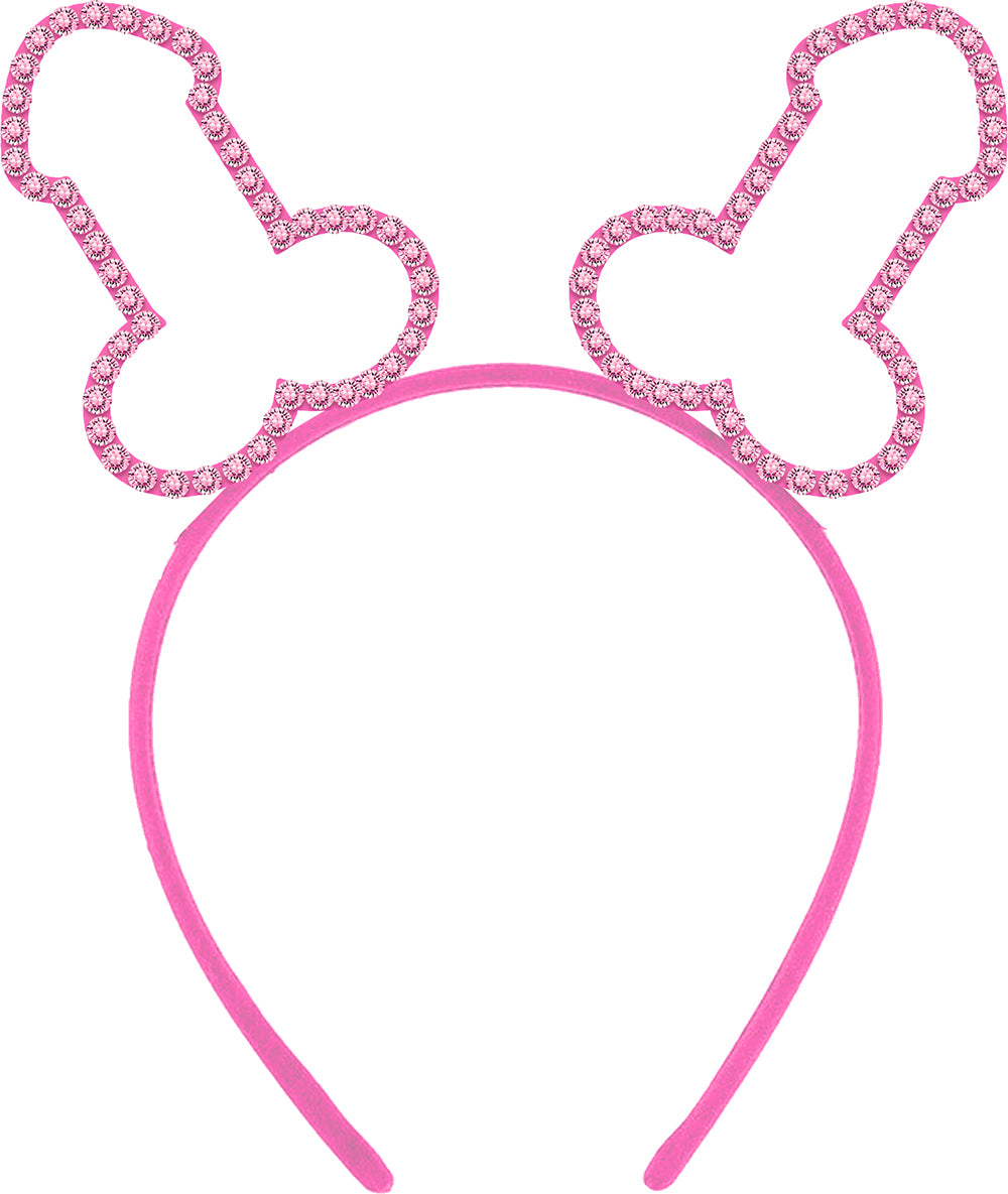 SHINY PENIS HEADBAND, ADULT
