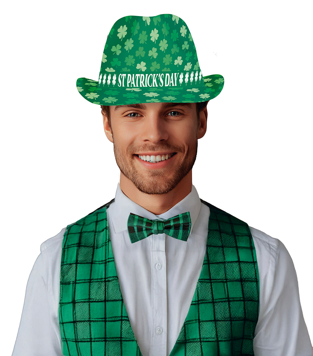 ST. PATRICK'S GANGSTER HAT, ADULT